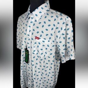 NWT DIXXON FLANNEL COMPANY CACTUS PARTY BUTTON DOWN SHIRT SZ XL
